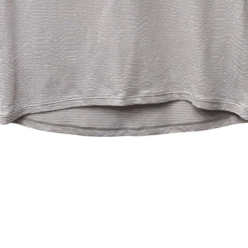 Lululemon Short Sleeve Shirt Women's Size Small Grey Cropped T-shirt - Picture 4 of 8